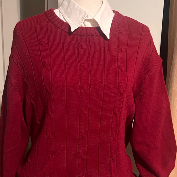Oscar de la Renta Knit sweater in Red - Picture 5 of 8